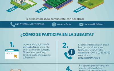 CFN subastará 272 bienes en seis provincias del país