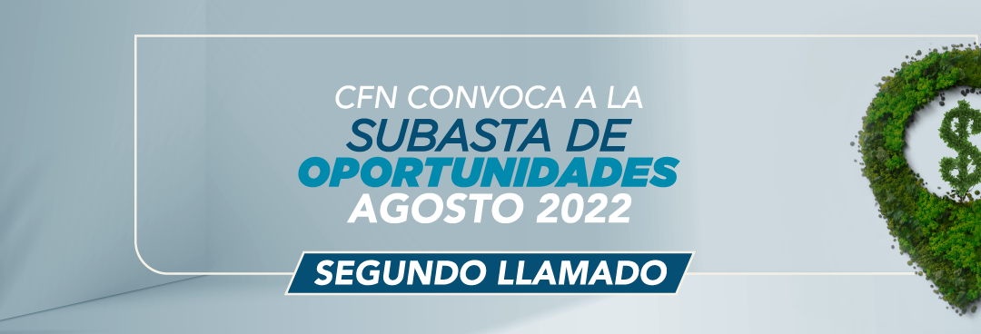 La CFN anuncia su segundo llamado a la Subasta de Oportunidades 2022