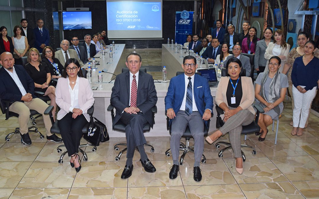 LA CFN B.P. OBTIENE CERTIFICACIÓN ISO 37001 SISTEMA ANTISOBORNO