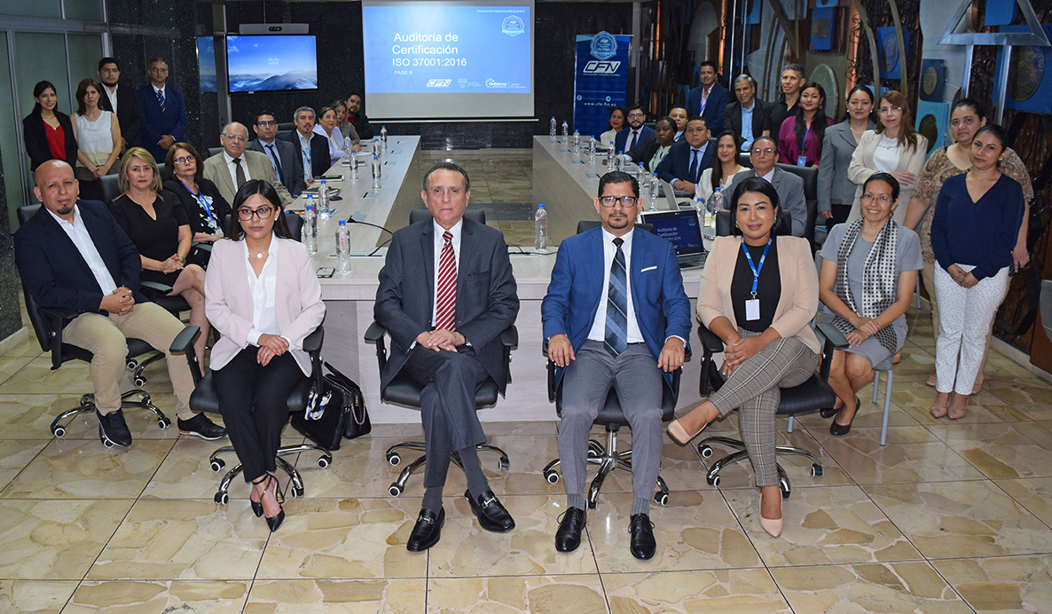 LA CFN B.P. OBTIENE CERTIFICACIÓN ISO 37001 SISTEMA ANTISOBORNO