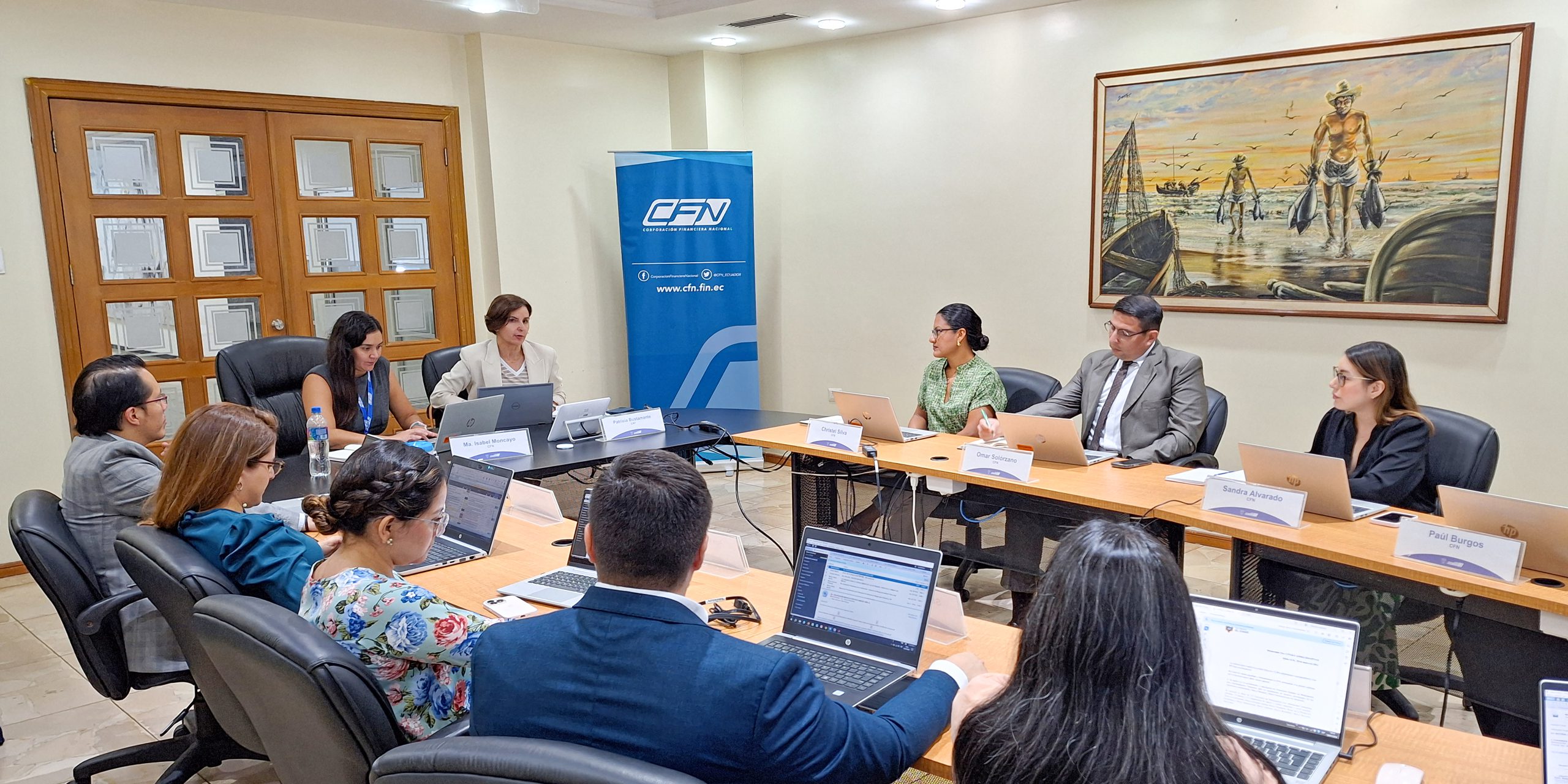 CFN Y CAF ANALIZAN NUEVAS VÍAS DE APOYO A LAS MIPYMES NACIONALES