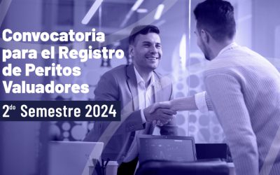 CONVOCATORIA DE PERITOS VALUADORES SEGUNDO SEMESTRE 2024