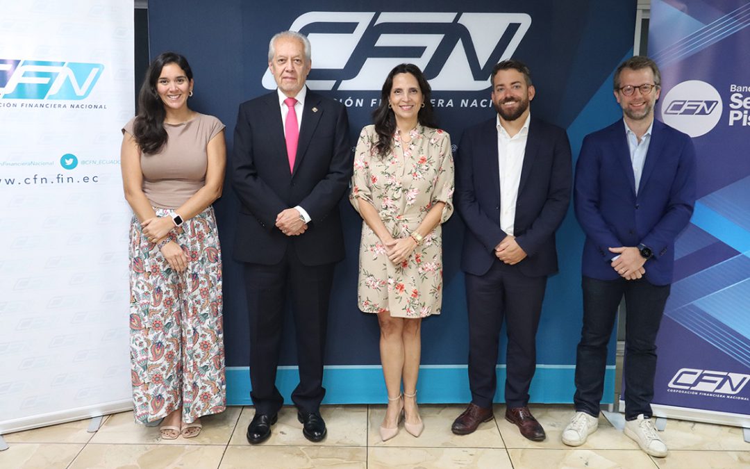 Reunión entre la Corporación Financiera Nacional (CFN) y la Agencia Francesa de Desarrollo (AFD)