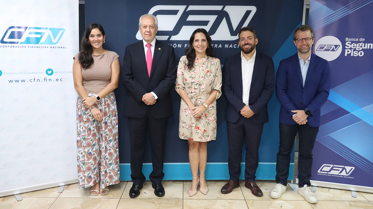 Reunión entre la Corporación Financiera Nacional (CFN) y la Agencia Francesa de Desarrollo (AFD)
