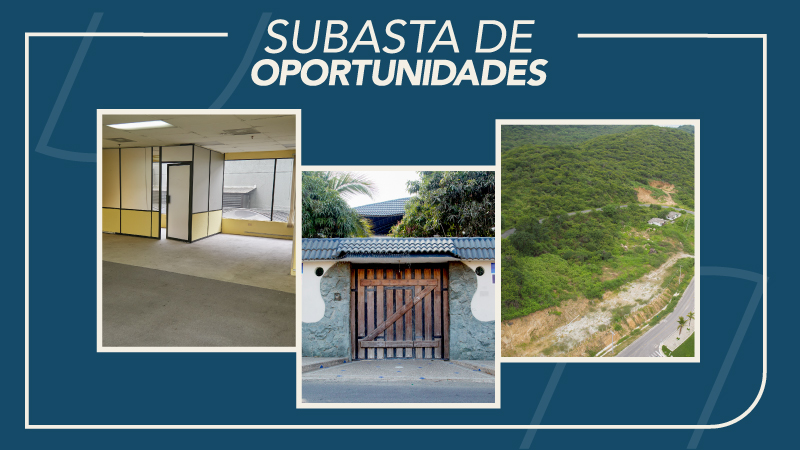 CFN ANUNCIA SUBASTA PÚBLICA DE BIENES INMUEBLES