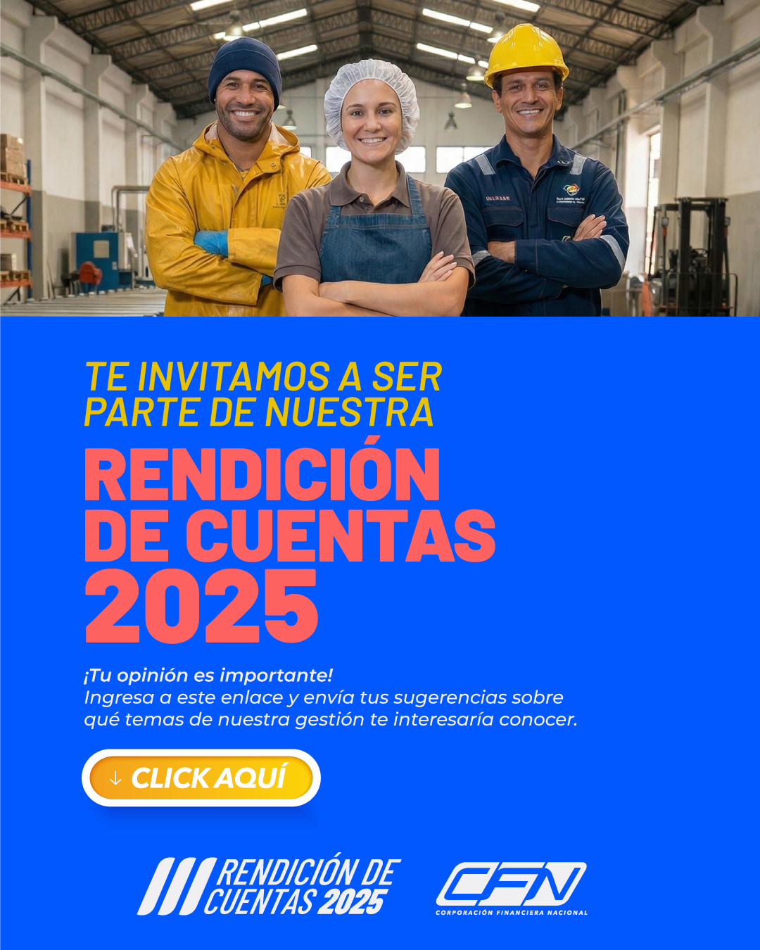 Popup Rendición de Cuentas