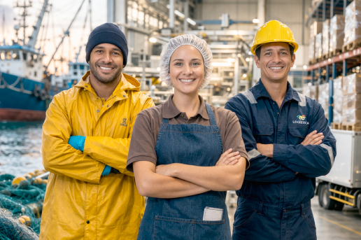 Señor viendo un buque