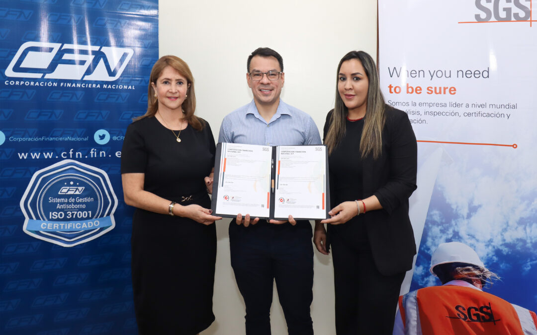 LA CFN RENUEVA SU SELLO DE INTEGRIDAD CON LA RECERTIFICACIÓN DE LA NORMA ISO 37001 ANTISOBORNO